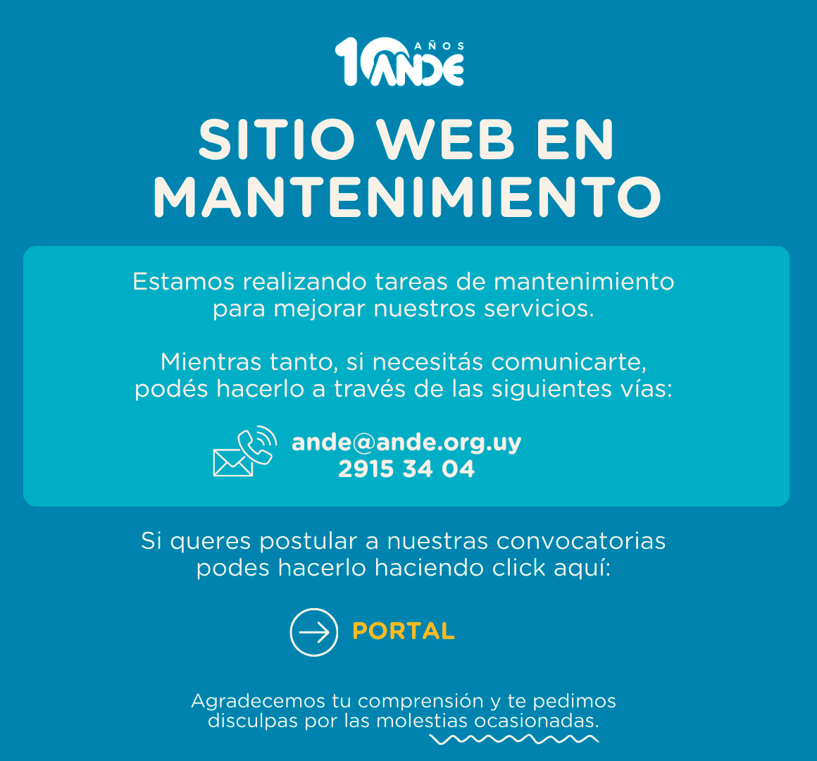 Sitio en mantenimiento